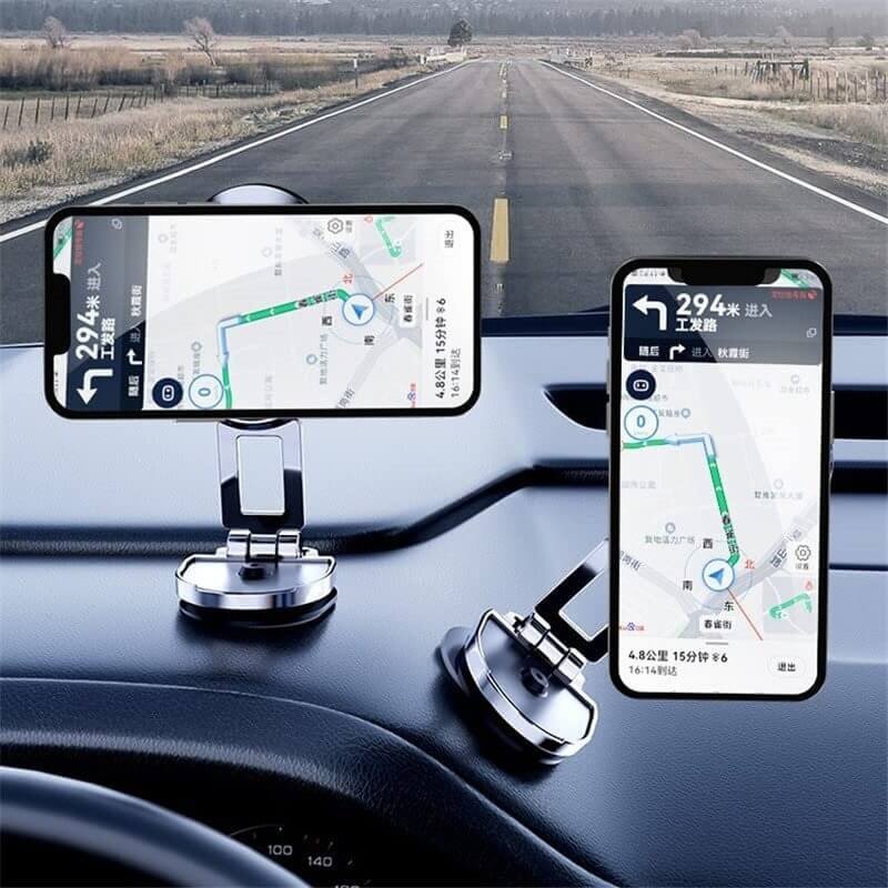 MagHold™ | Faltbare magnetische Auto-Handyhalterung mit 360°-Drehfunktion