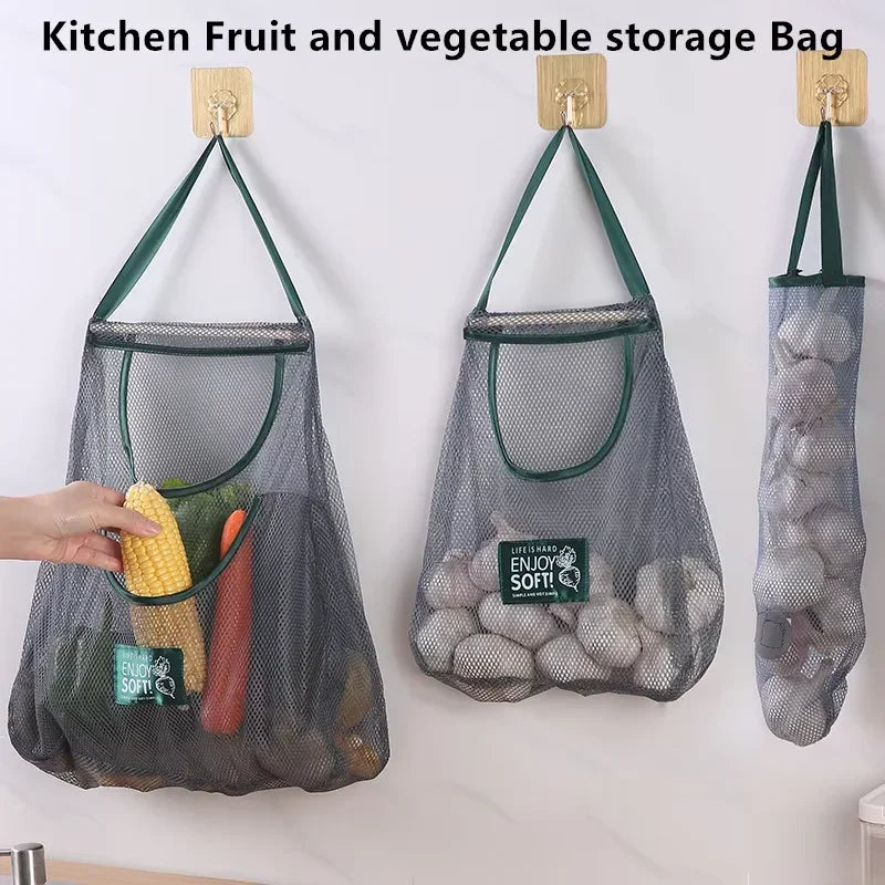 FreshMesh™ | Wiederverwendbare Netz-Hängebeutel für Obst und Gemüse