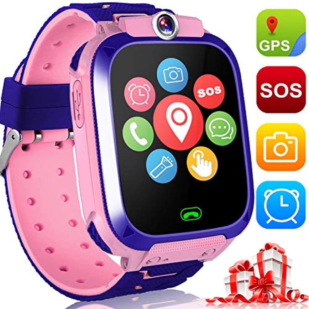 KidTrack™ | GPS-Kinder-Smartwatch mit Telefonfunktion und SOS-Taste
