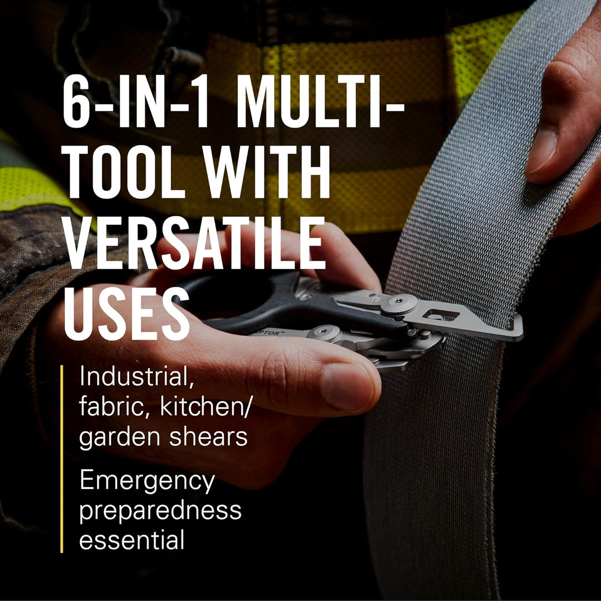 RescueForge™ | 6-in-1 Notfall-Multitool aus Edelstahl für Auto und Outdoor