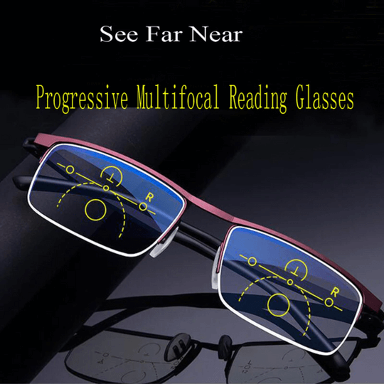 ClariShift™ | Gleitsichtbrille mit selbsttönenden Gläsern für Alltag und Lesen