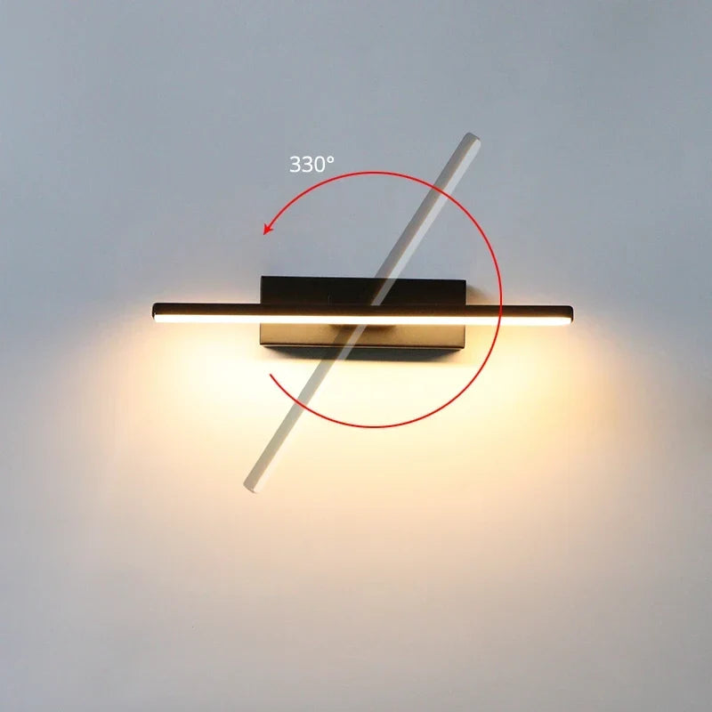 AuroLite™ | Drehbare LED-Wandleuchte aus Aluminium mit 330°-Verstellung