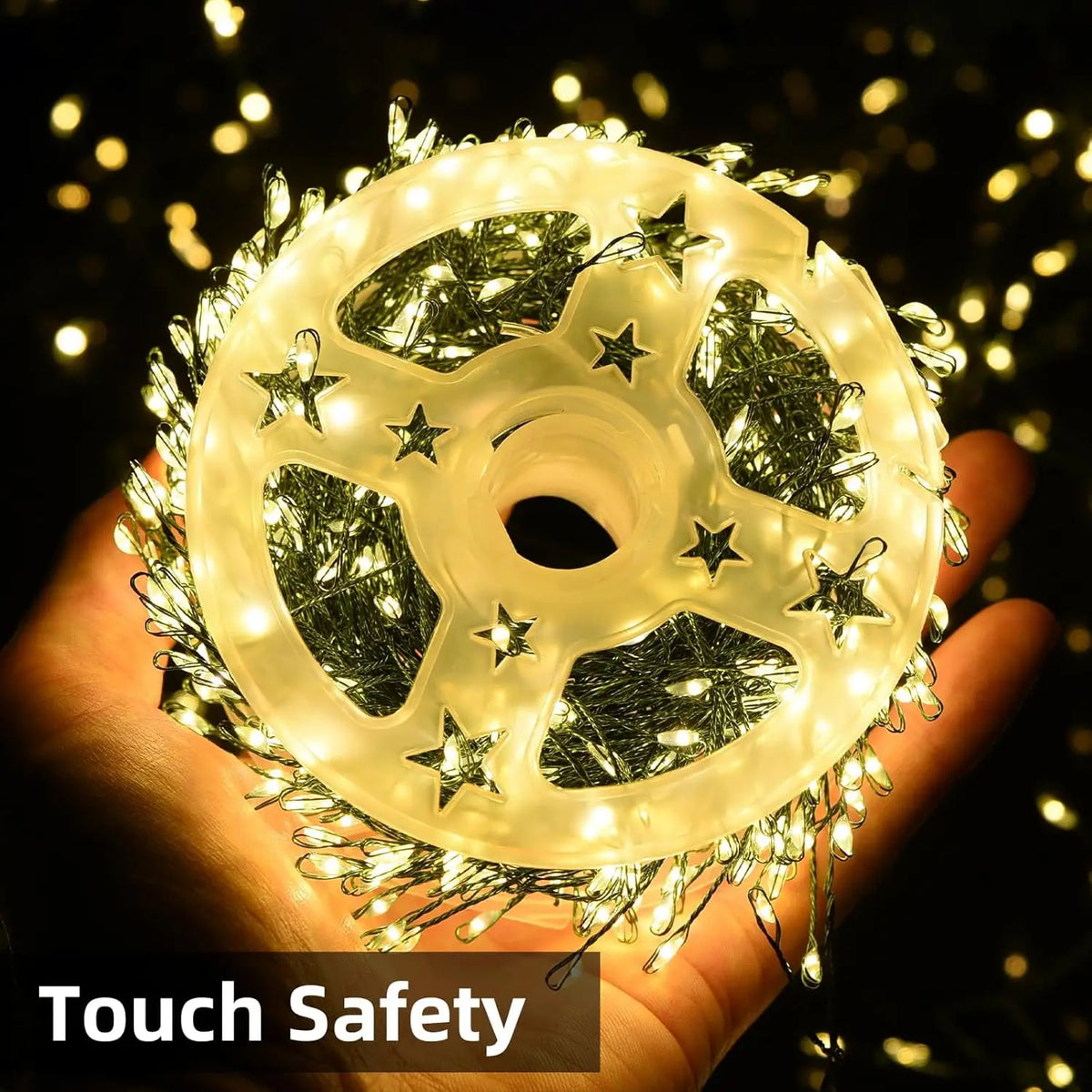 Ignisia™ | LED-Feuerwerks-Lichterkette mit Fernbedienung für Innen und Außen