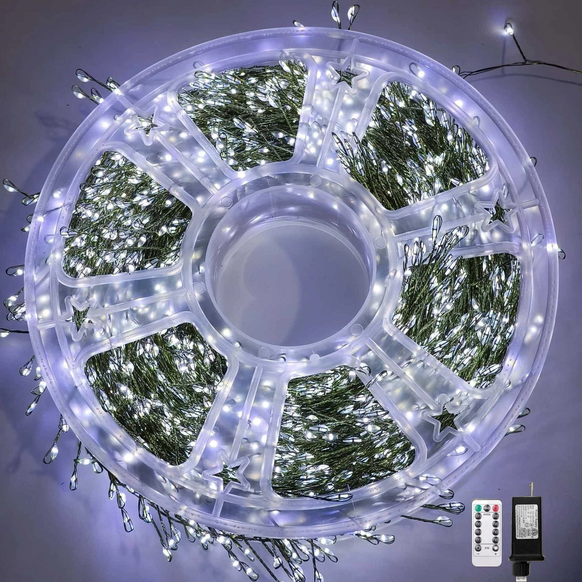 Ignisia™ | LED-Feuerwerks-Lichterkette mit Fernbedienung für Innen und Außen