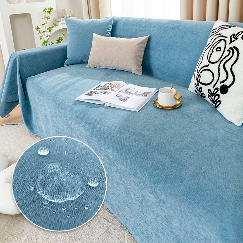 HomeGuard™ | Vielseitige Sofa-Decke mit Quasten für Möbel- und Sofaschutz