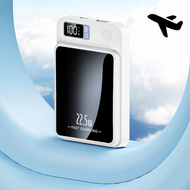 VoltSlim™ | 20000-mAh-Powerbank mit 22,5-W-Schnellladen und kabelloser Ladefunktion