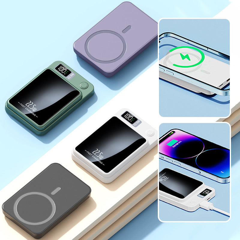 VoltSlim™ | 20000-mAh-Powerbank mit 22,5-W-Schnellladen und kabelloser Ladefunktion